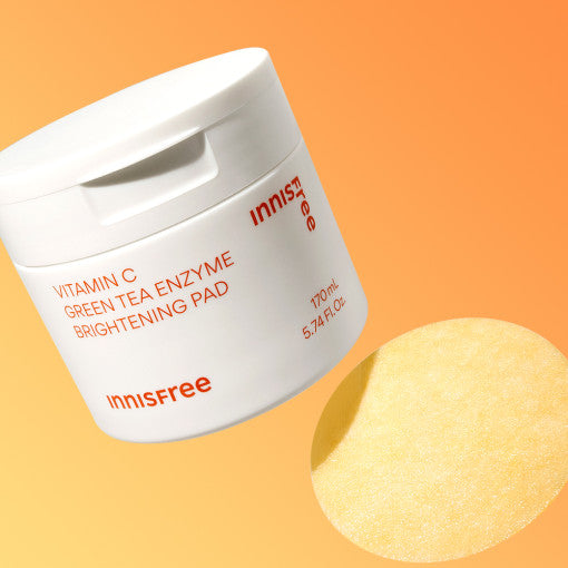 Innisfree Vitamin c Green Tea Enzyme Brightening Pad 170ml