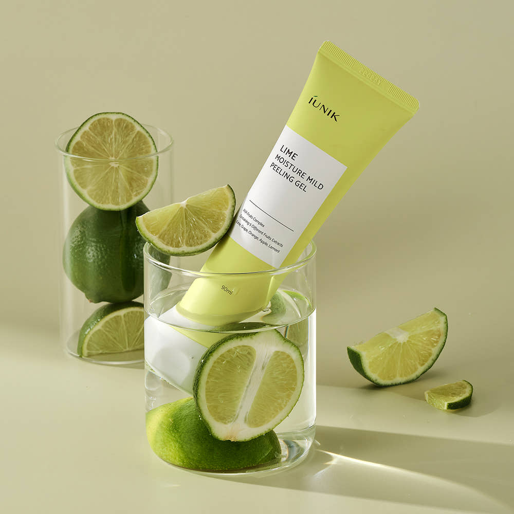 Iunik Lime Moisture Mild Peeling Gel 90ml - Korean