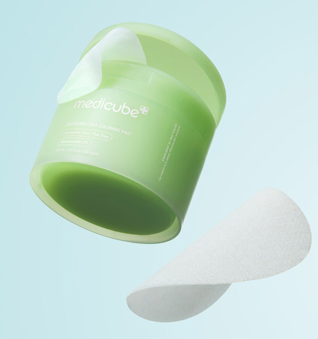 Medicube Exosome Cica Calming Pad 150ml/100 Pads - Korean