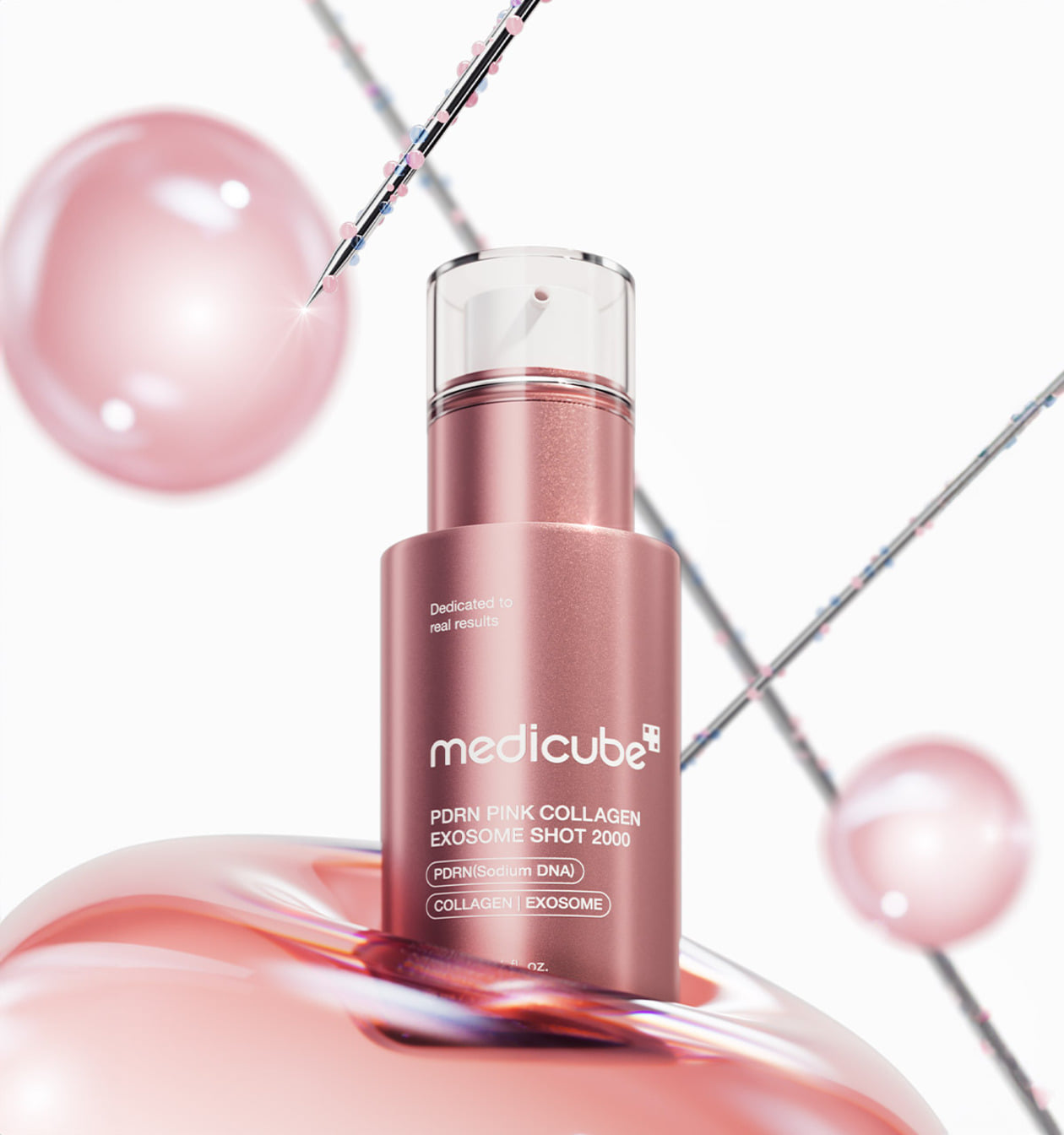 Medicube Pdrn Pink Collagen Exosome Shot 2000 30ml Korean