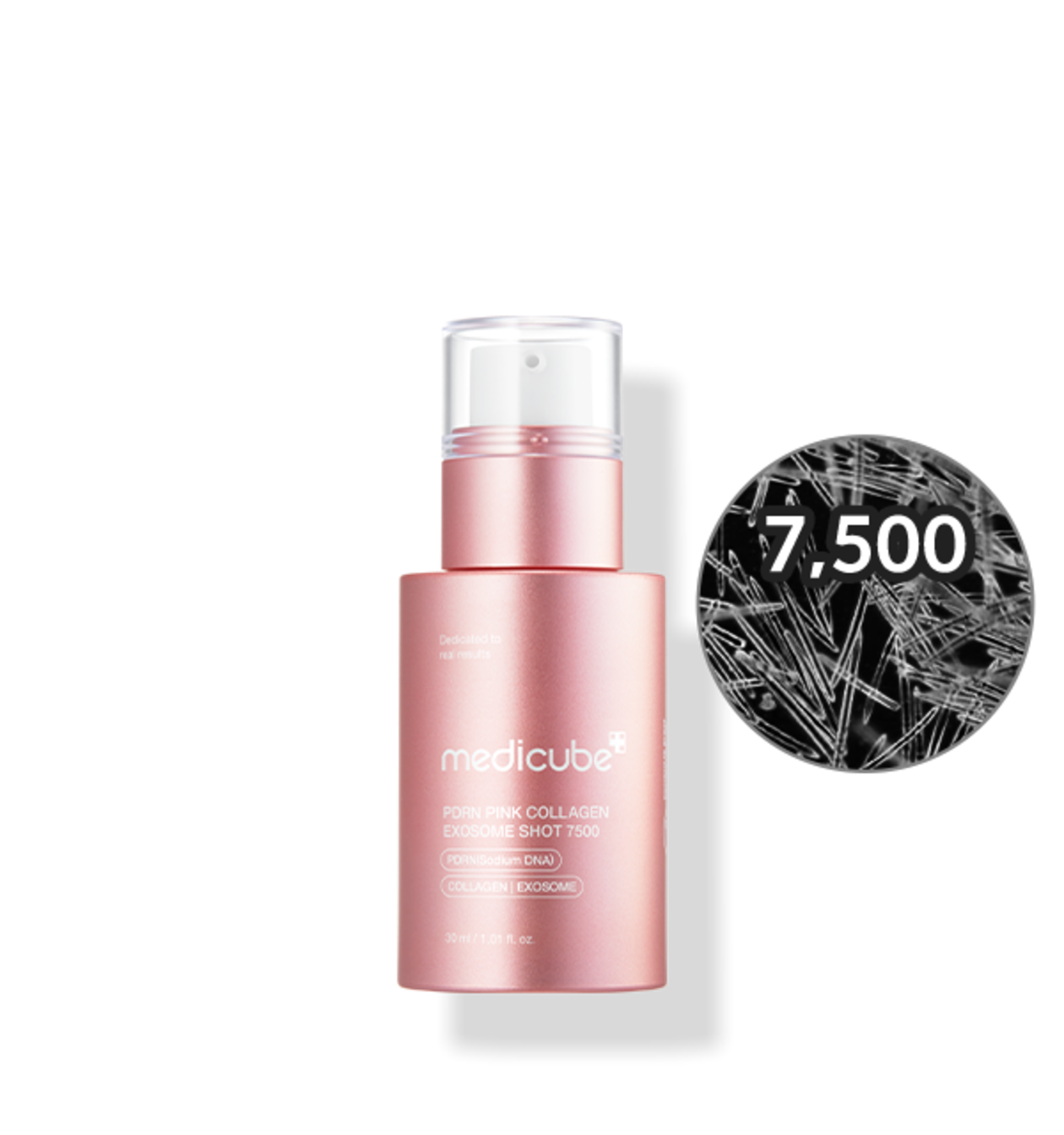Medicube Pdrn Pink Collagen Exosome Shot 7500 30ml - Korean