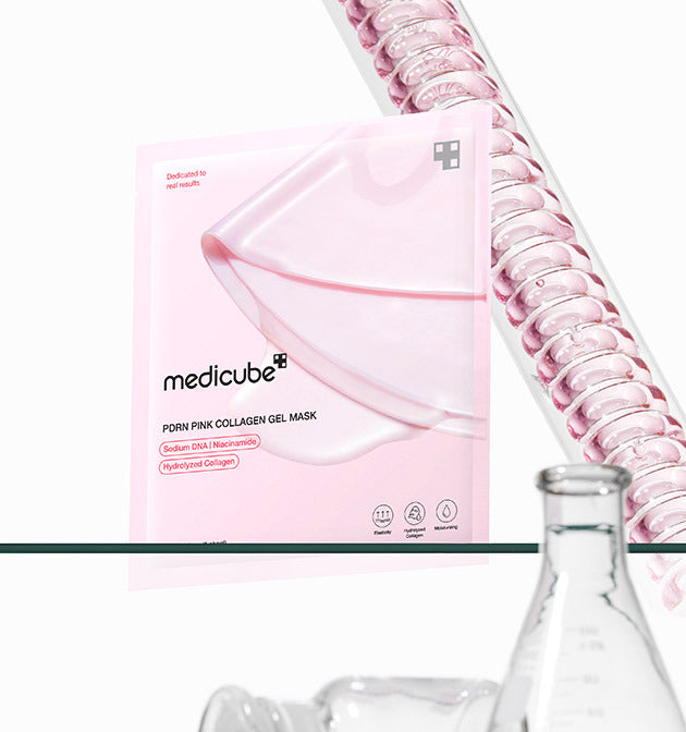 Medicube Pdrn Pink Collagen Gel Mask 28g x 8ea - Korean