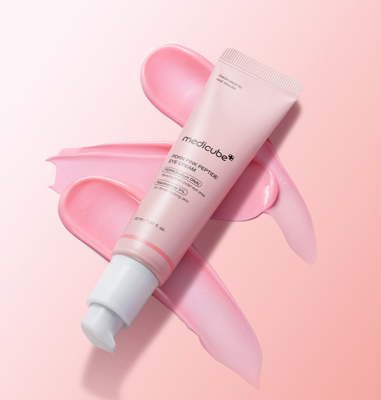 Medicube Pdrn Pink Peptide Eye Cream 30ml - Korean