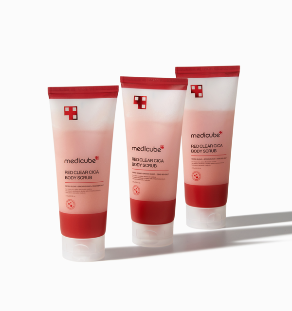 Medicube Red Clear Cica Body Scrub 200ml - Korean