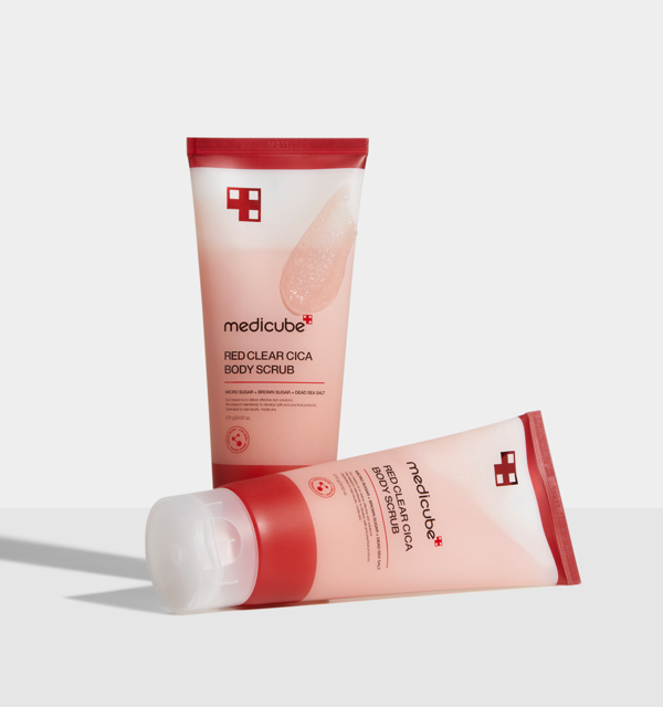 Medicube Red Clear Cica Body Scrub 200ml - Korean