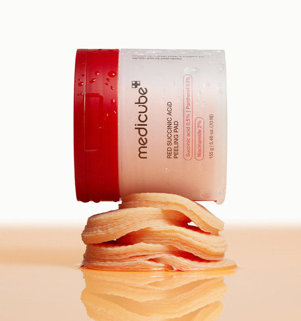 Medicube Red Succinic Acid Peeling Pad 155g/70pads - Korean