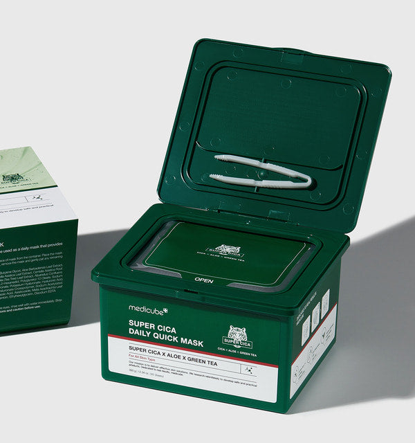 Medicube Super Cica Daily Quick Mask 350g/30ea - Korean