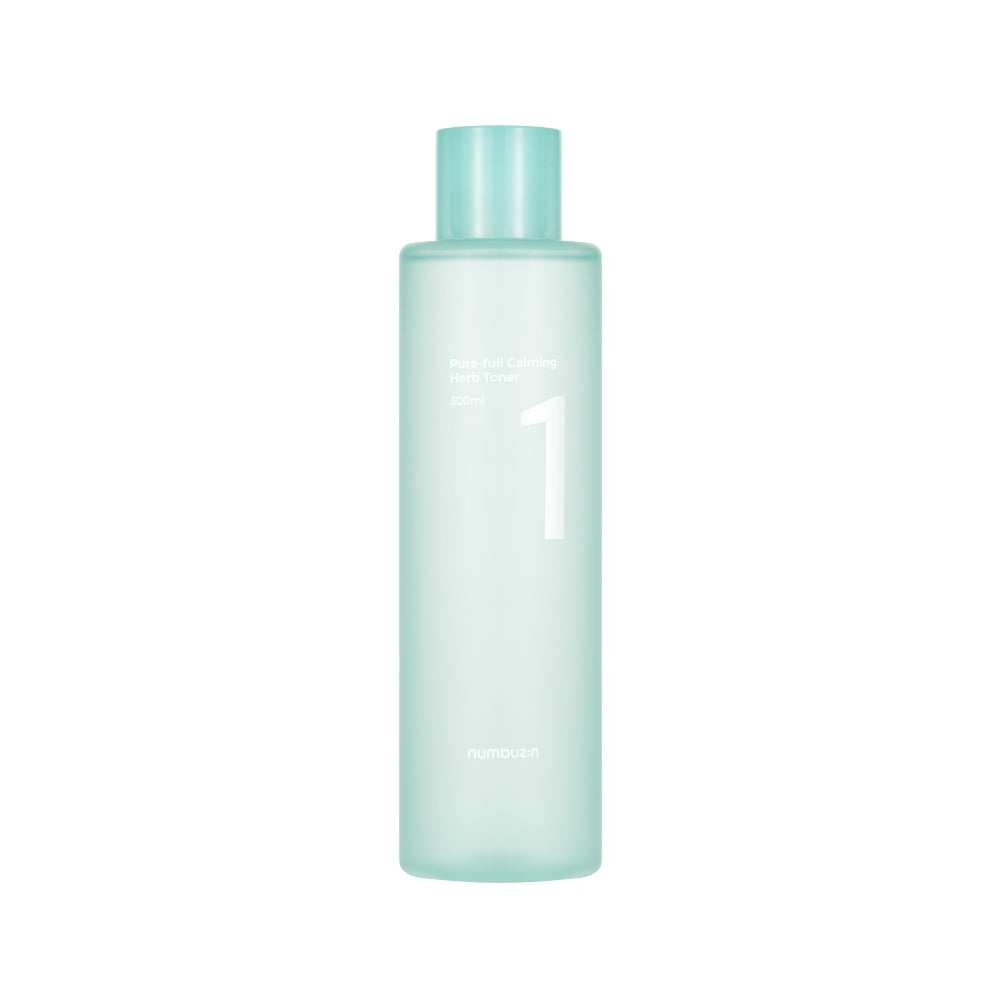 Numbuzin No.1 Pure-full Calming Herb Toner 300ml - Korean