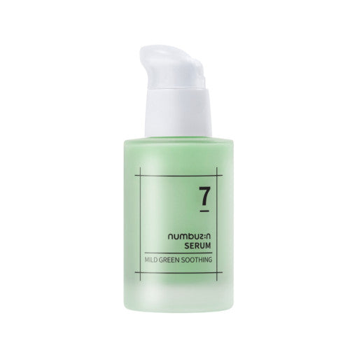 Numbuzin No.7 Mild Green Soothing Serum 50ml - Korean