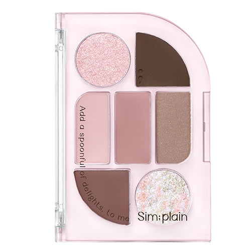 Peripera Simplain Eye Palette 1.5gx1.17gx2.18g x 4 (2