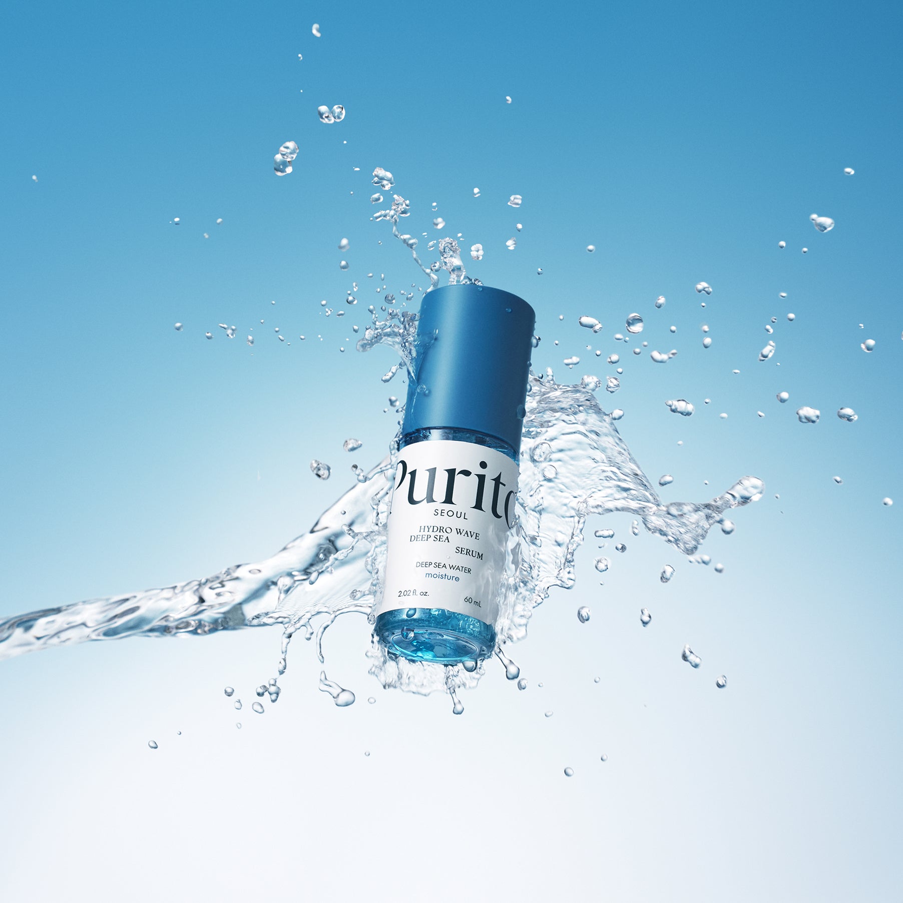 [purito Seoul] Hydro Wave Deep Sea Serum 60ml - Korean