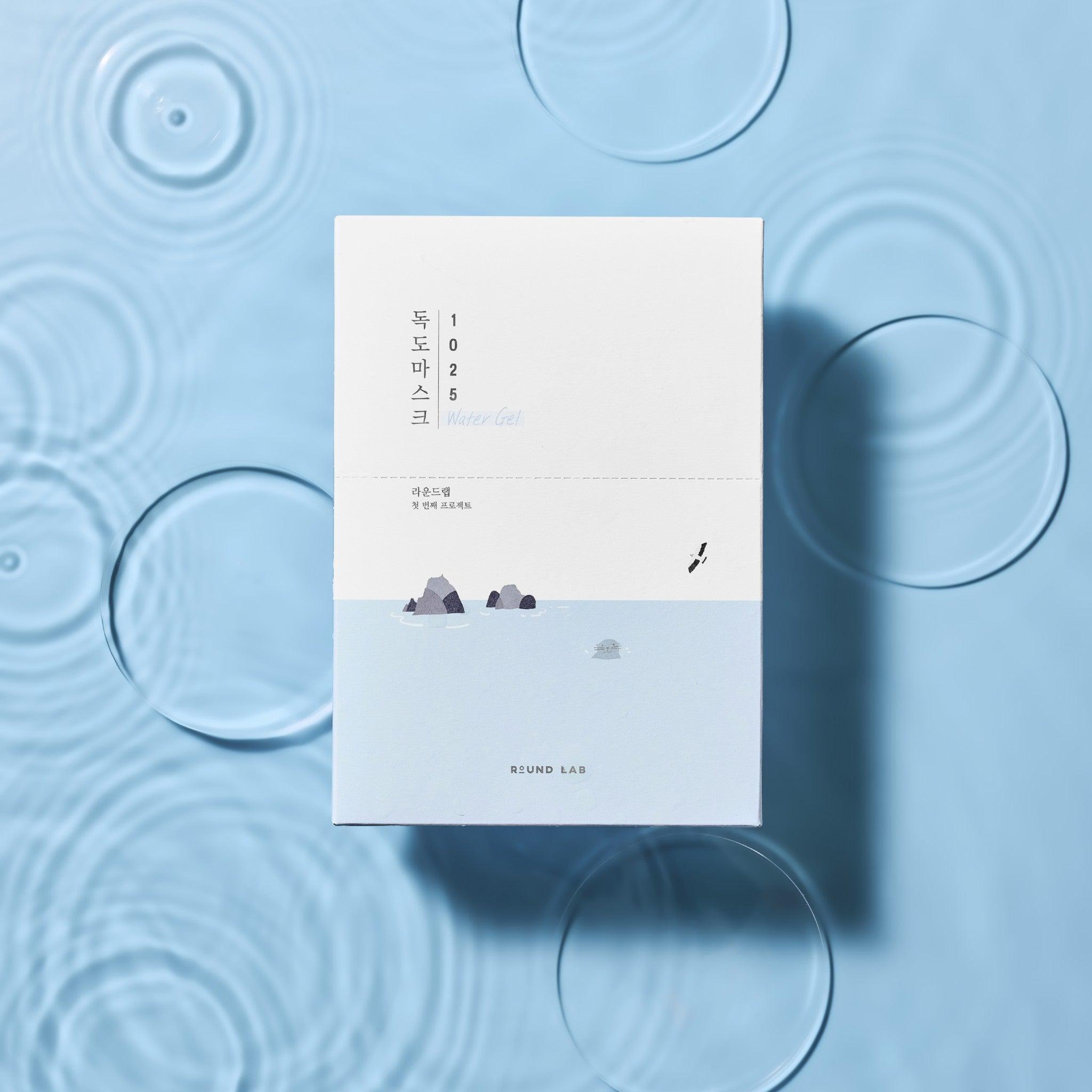 Round Lab 1025 Dokdo Water Gel Mask Sheet 10ea Korean