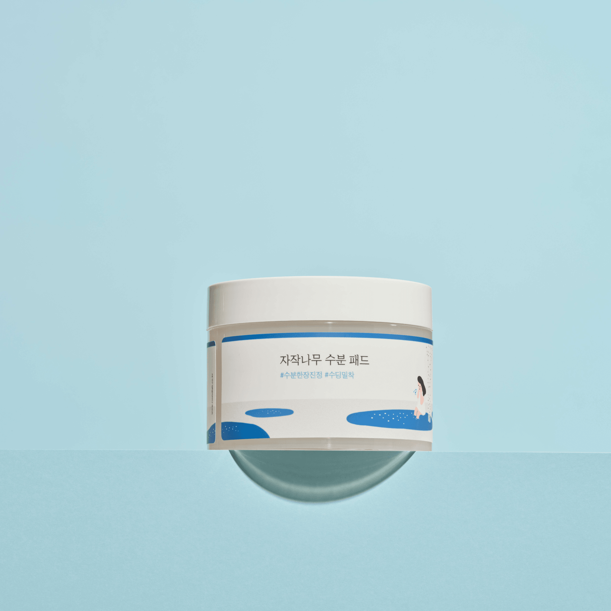 Round Lab Birch Moisturizing Pad 80pc - Korean