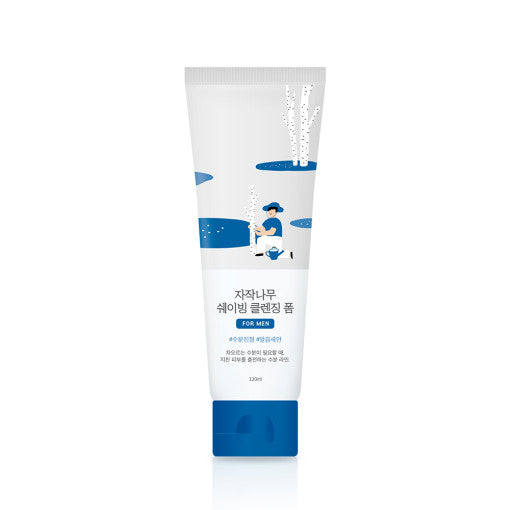 Round Lab for Men Birch Juice Shaving Cleansing Foam 120ml
