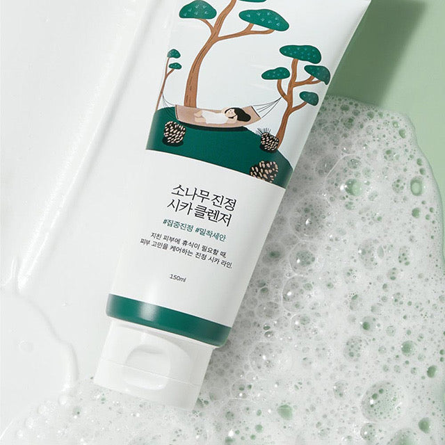 Round Lab Pine Calming Cica Cleanser 150ml - Korean