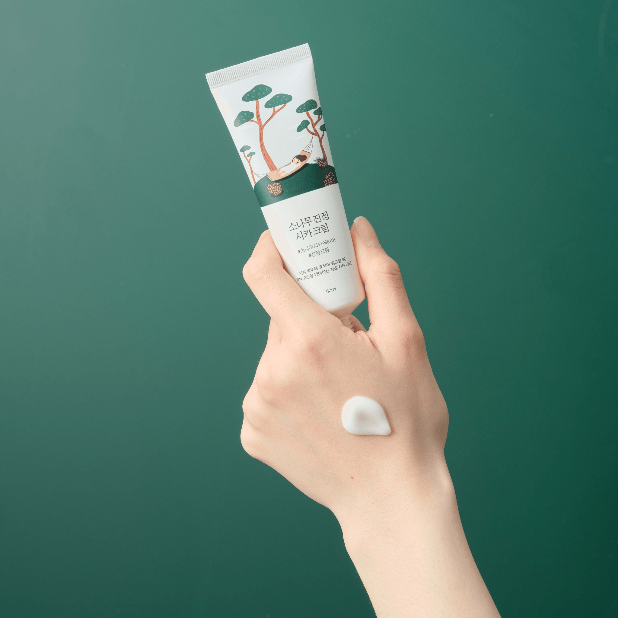 Round Lab Pine Calming Cica Cream 50ml - Korean