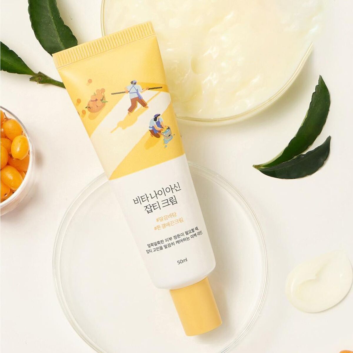 Round Lab Vita Niacin Blemish Cream 50ml - Korean