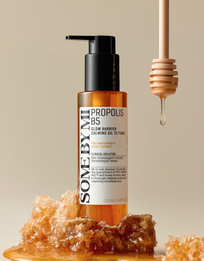 [some by Mi] Propolis B5 Glow Barrier Calming Oil to Foam