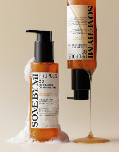 [some by Mi] Propolis B5 Glow Barrier Calming Oil to Foam