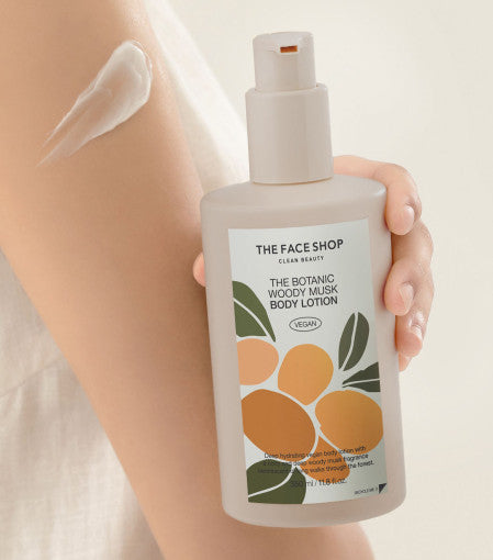 The Face Shop the Botanic Woody Musk Body Lotion 350ml