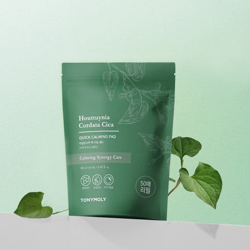 Tonymoly Houttuynia Cordata Cica Quick Calming Pad (refill