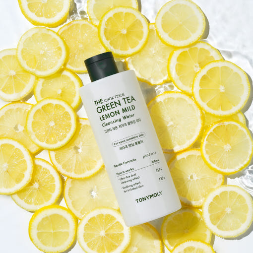 Tonymoly the Chok Green Tea Lemon Mild Cleansing Water