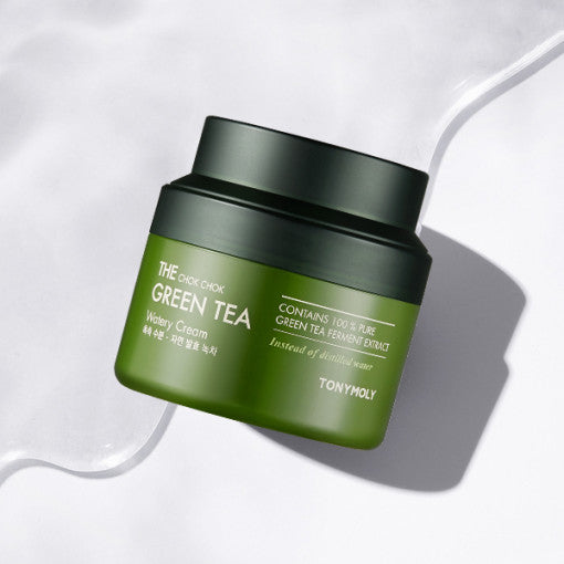 Tonymoly the Chok Green Tea Watery Cream 100ml - Korean