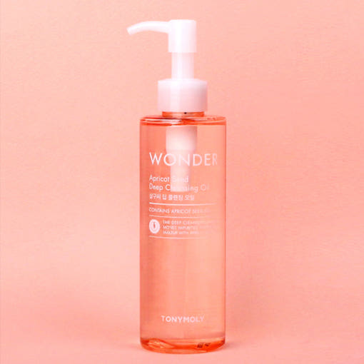 Tonymoly Wonder Apricot Deep Cleansing Oil 190ml - Korean