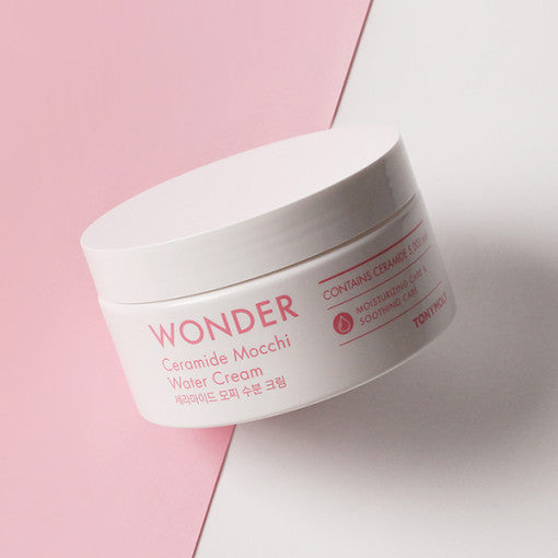 Tonymoly Wonder Ceramide Mocchi Water Cream 300ml - Korean