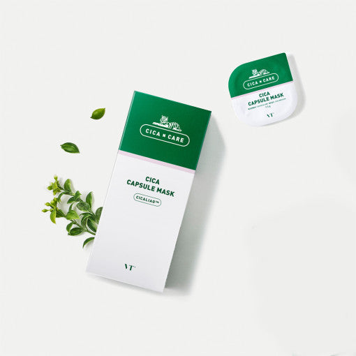 Vt Cica Capsule Mask Set 7.5ml x 10pcs Korean