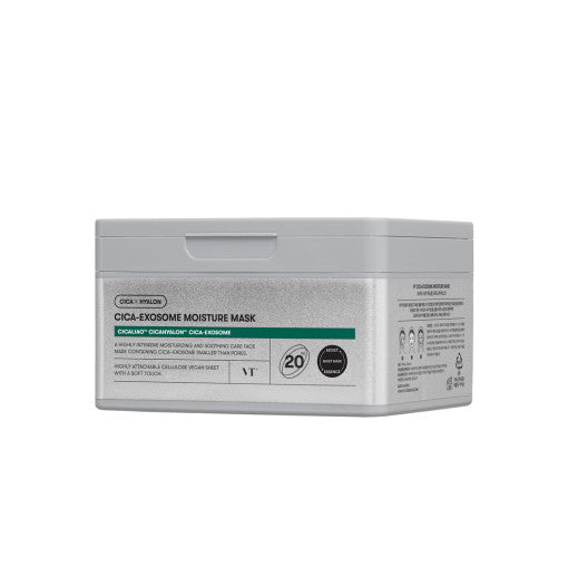 Vt Cica-exosome Moisture Mask 350g 20ea - Korean