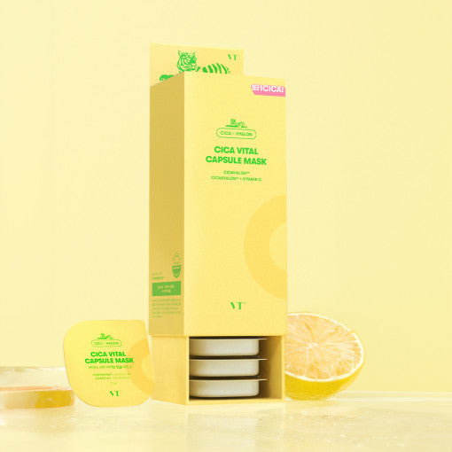 Vt Cica Vital Capsule Mask Set (7.5g x 10ea) - Korean