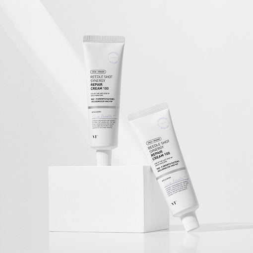 Vt Reedle Shot Synergy Repair Cream 100 50ml - Korean
